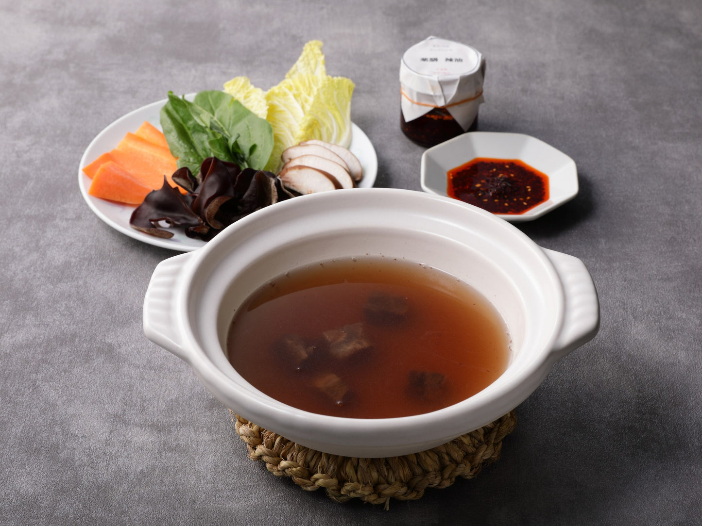 【定期購入プレミアムコース】デトックス&栄養補足の漢方薬膳牛骨スープ